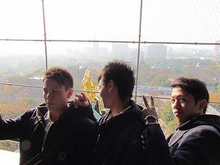古高2年生が奈良，京都，大阪に修学旅行に行きました。